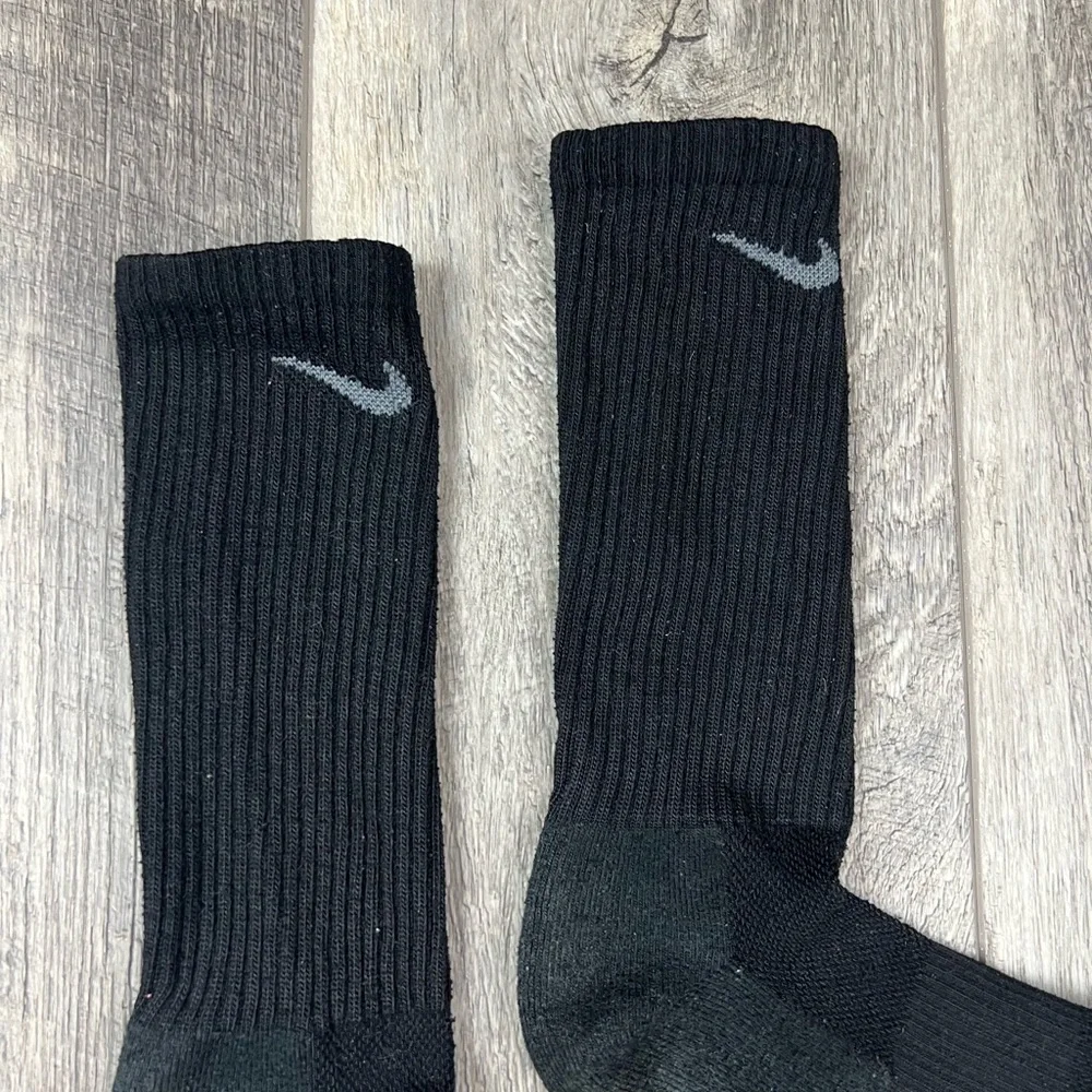 Nike‎ Mens Black Calf Socks
